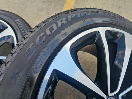 21" Bentley Bentayga OEM wheels rims black Mulliner Continental Flying Spur GT Texas Truck Tire