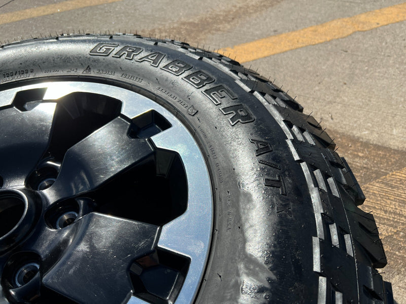 (1) 18" Ford Bronco BADLANDS OEM black wheel rim 10282 Ranger Spare tire Texas Truck Tire