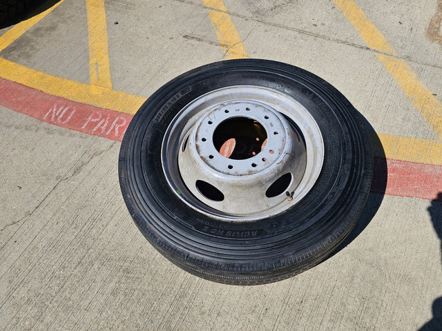 19.5" Ford F-450 F-550 Dually rim RAM 4500 OEM 10x225 spare MICHELIN NEW Texas Truck Tire