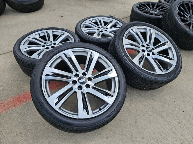 24" Cadillac Escalade V OEM wheels rims tires 2023 2024 2025 2026 2027 NEW Texas Truck Tire