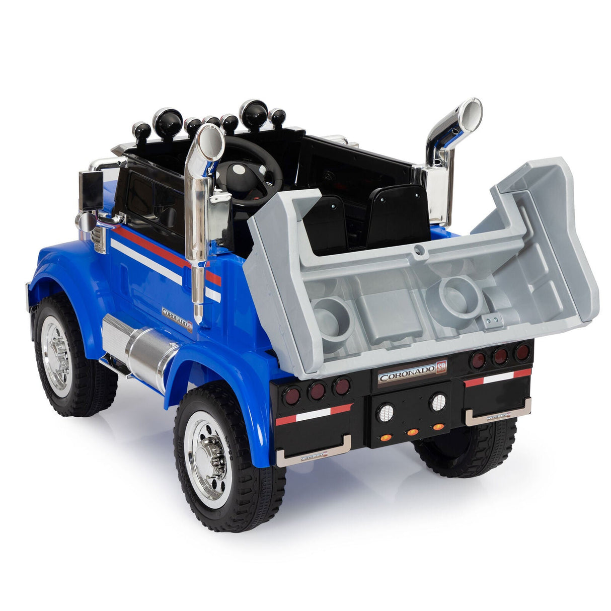 12V Kids Electric Ride On Toy Truck with Music and Remote Control