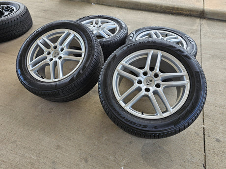 19" Porsche Cayenne OEM 67404 wheels rims tires PIRELLI Texas Truck Tire