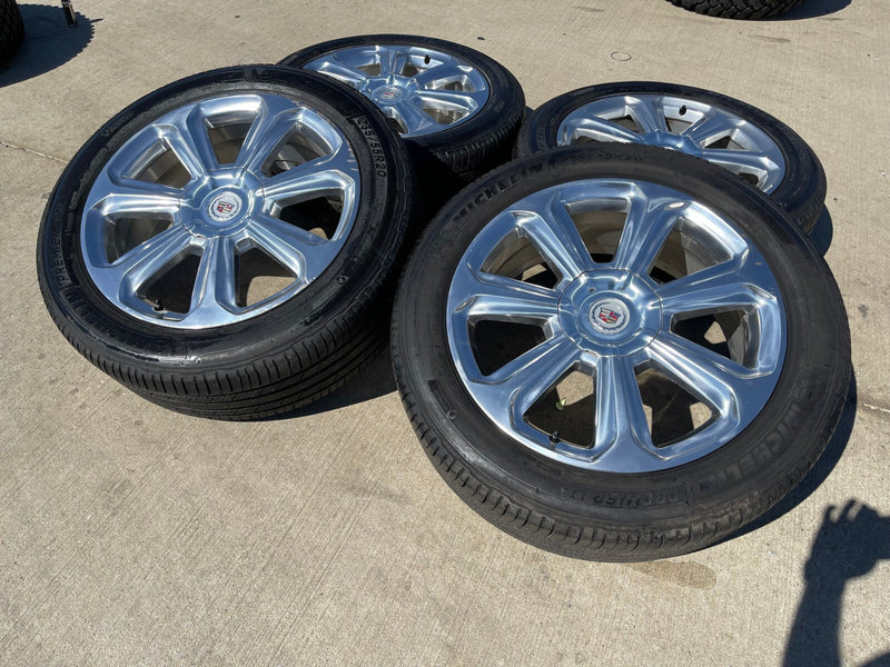 20" Cadillac XT6 XT5 SRX OEM 4708 wheels rims DISCOUNTED Texas Truck Tire