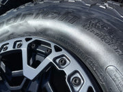 17" Ford F-150 Raptor R OEM BEADLOCK rim wheel 37" tire spare 2024 2025 2026 NEW Texas Truck Tire