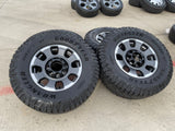 18" Ford F-250 F-350 OEM TREMOR rims wheels 10482 tires 35" DURATRAC R/T Texas Truck Tire