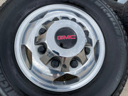 17" Chevy Silverado GMC Sierra 3500 Dually rims wheels OEM 5519 5520 MICHELIN Texas Truck Tire