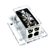 Sky High Car Audio (1) 1/0 to (4) 4G Distribution Block