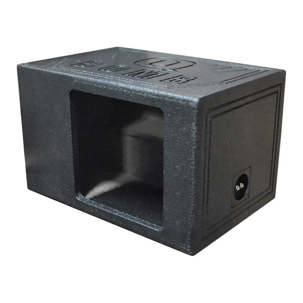 QBOMB12VL SING SQ Single 12" Subwoofer Box For Square Woofer QPower