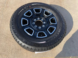 20" Ford F-250 F-350 OEM Lariat Platinum wheel rim 10486 tire 2025 2026 NEW Texas Truck Tire