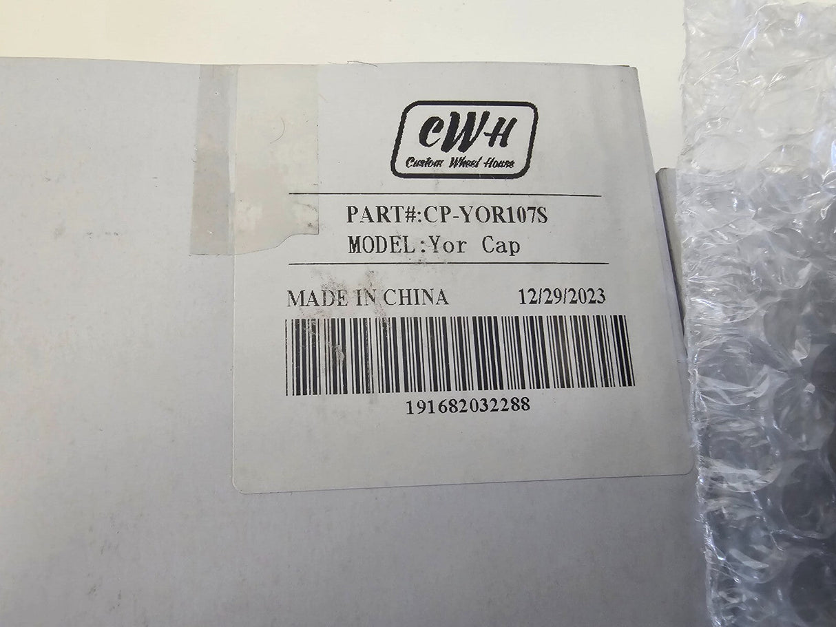 (1) Method YOR CP-YOR107S Heritage Toyota Stripe snap in center cap Texas Truck Tire