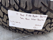 17" Ford F-150 Raptor OEM BEADLOCK 10612 rims wheels BFG KO2 37" 2025 2026 NEW Texas Truck Tire