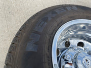 17" Dodge Ram 3500 Dually Laramie 8x200 wheels rims 2701 2702 OEM NEXEN Texas Truck Tire