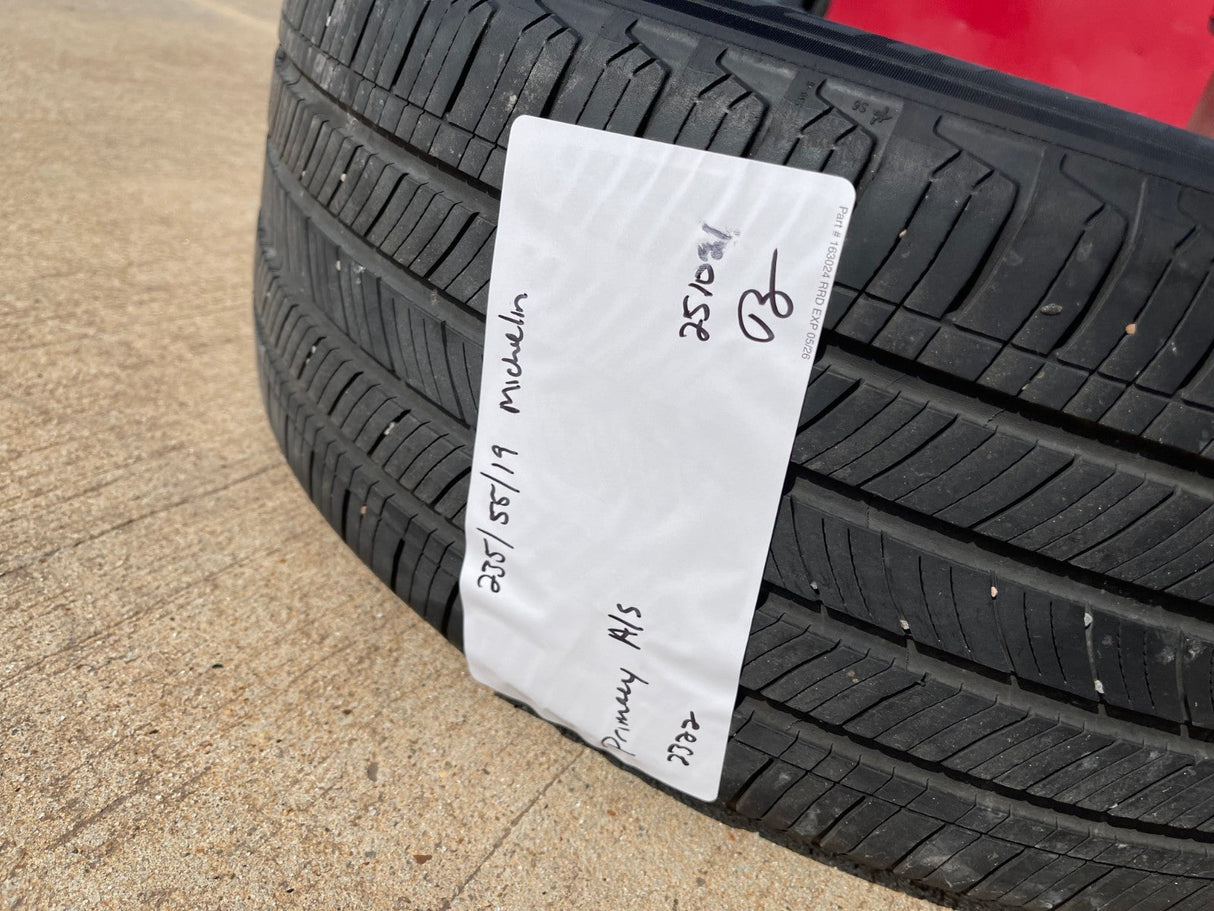 235/55/19 Michelin Primacy A/S tire 101V Texas Truck Tire