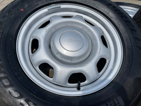 17" Ford F-150 OEM rims wheels 3857 tires steel 2024 2025 2026 PIRELLI A/T NEW Texas Truck Tire