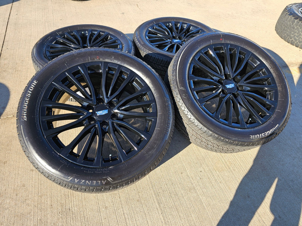 22" Cadillac Escalade V Platinum OEM 4883 95479 wheels rims 2024 2025 2026 NEW Texas Truck Tire