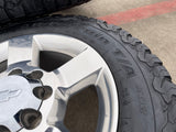 20" Chevy Silverado ZR2 GMC Sierra AT4X 2500 OEM 5771 5801 5826 wheels rims BFG Texas Truck Tire