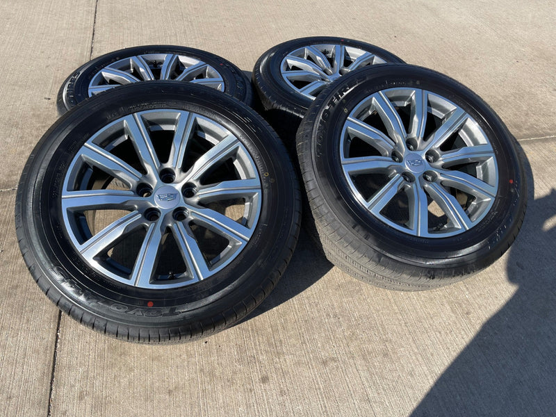 18" Cadillac XT4 OEM 4820 wheels rims 2023 2024 2025 2026 NEW Texas Truck Tire