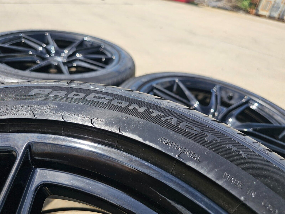 19" Ford Mustang Stealth GT OEM wheels rims 95759 tires 2022 2023 2024 2025 NEW Texas Truck Tire
