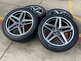 19" Ford Mustang Stealth GT OEM 10595 wheels rims 2024 2025 2026 2027 NEW Texas Truck Tire