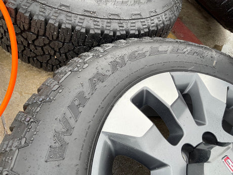 20" GMC Sierra AT4 Chevy Silverado 2500 3500 OEM 5960 5947 wheels rims GOODYEAR Texas Truck Tire