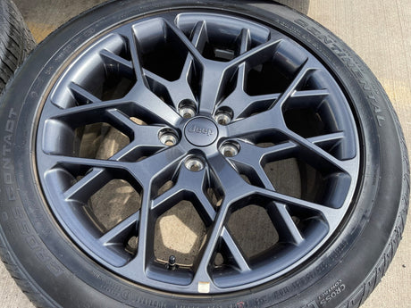 21" Jeep Grand Cherokee L OEM wheels rims 9291 Durango 2024 2025 2026 NEW Texas Truck Tire