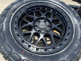 20x9 20" KMC KM549 Ford Expedition F-150 6x135 wheels rims tires 33" NEW Texas Truck Tire
