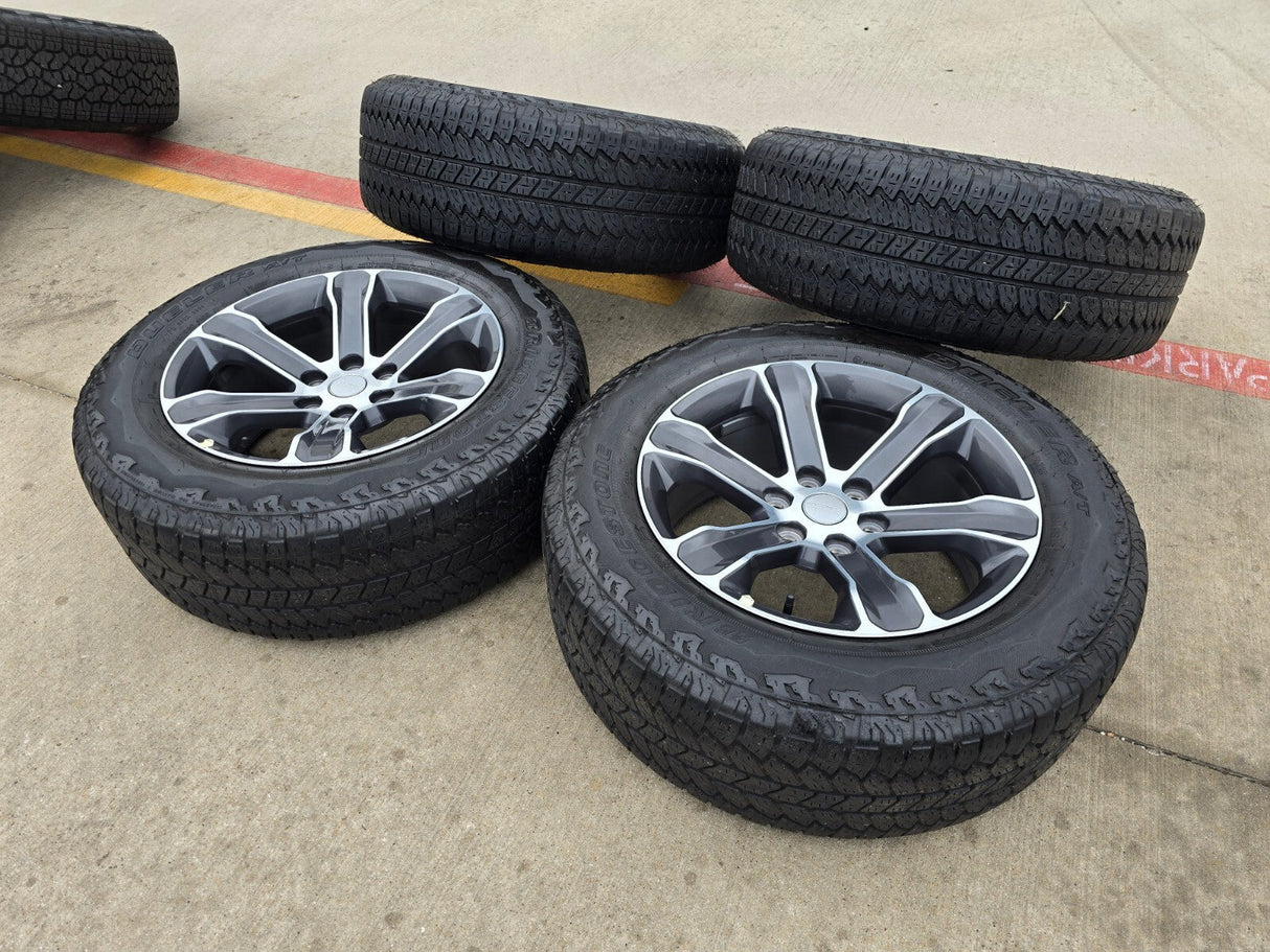 20" Jeep Grand Wagoneer OEM wheels rims 95262 9278 Ram 1500 DISCOUNTED Texas Truck Tire
