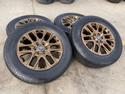 20" Toyota Tundra TRD OEM wheels rims BRONZE TSS 95295 Sequoia NEW Texas Truck Tire
