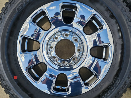 20" Ford F-250 F-350 OEM LARIAT LIMITED 10295 25085 10552 wheels rims CHROME Texas Truck Tire