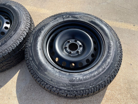 (1) 18" INEOS Grenadier OEM steel wheel rim tire 2024 2025 2026 NEW Texas Truck Tire
