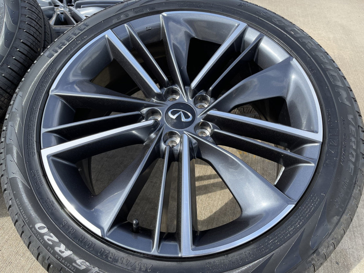 20" Infiniti QX55 QX60 Nissan Murano Pathfinder OEM 73816 73819 wheels rims NEW Texas Truck Tire