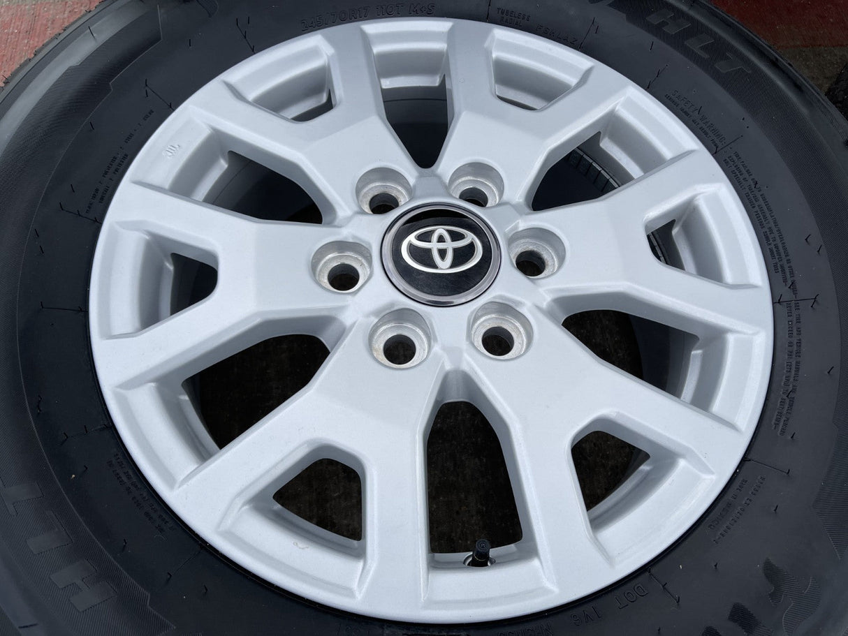17" Toyota Tacoma 4Runner TRD OEM 94254 10637 wheels rims 2026 FIRESTONE NEW Texas Truck Tire