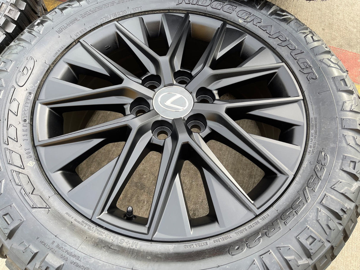 20" Toyota Land Cruiser Tundra OEM wheels rims 10545 Lexus GX550 LX600 NEW Texas Truck Tire