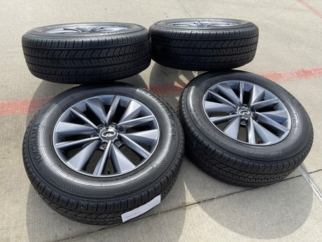 20" Infiniti QX56 QX80 OEM wheels rims Nissan Titan Armada tires NEW 2025 2026 Texas Truck Tire