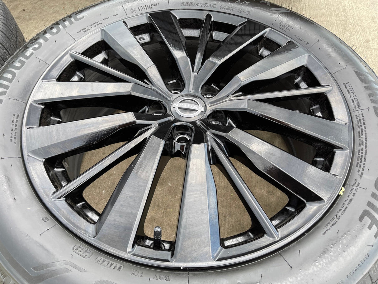 20" Nissan Murano Pathfinder Maxima FX35 FX45 QX60 OEM wheels rims 2024 2025 NEW Texas Truck Tire