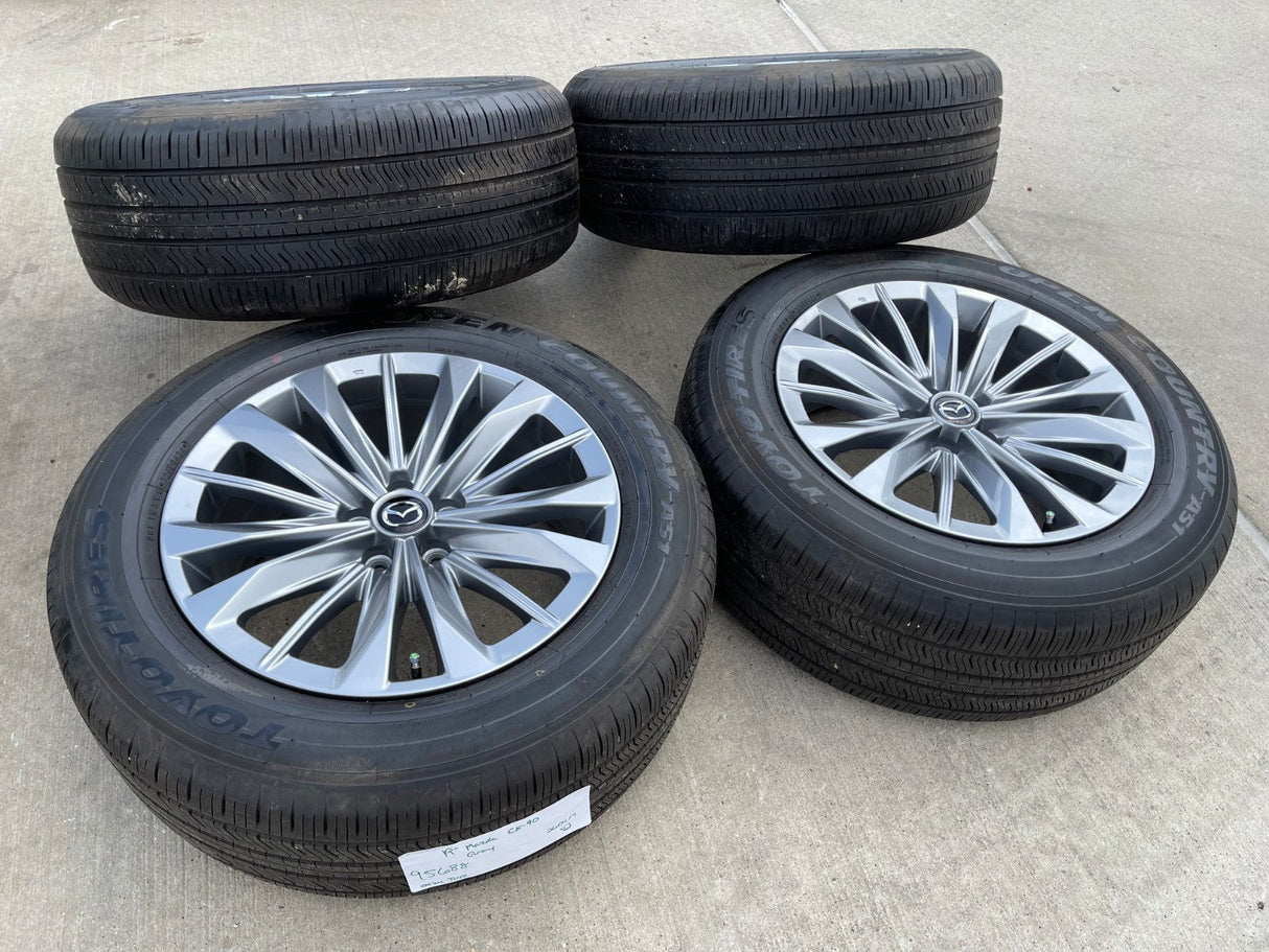 19" Mazda CX-90 Premium OEM wheels rims 95688 CX-70 2024 2025 2026 NEW Texas Truck Tire