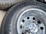 17" Dodge Ram 3500 Dually Laramie 8x200 wheels rims 2701 2702 OEM NEXEN NEW Texas Truck Tire