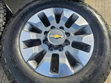 20" Chevy Silverado GMC Sierra AT4 2500 3500 OEM 5960 5947 wheels rims NEW Texas Truck Tire