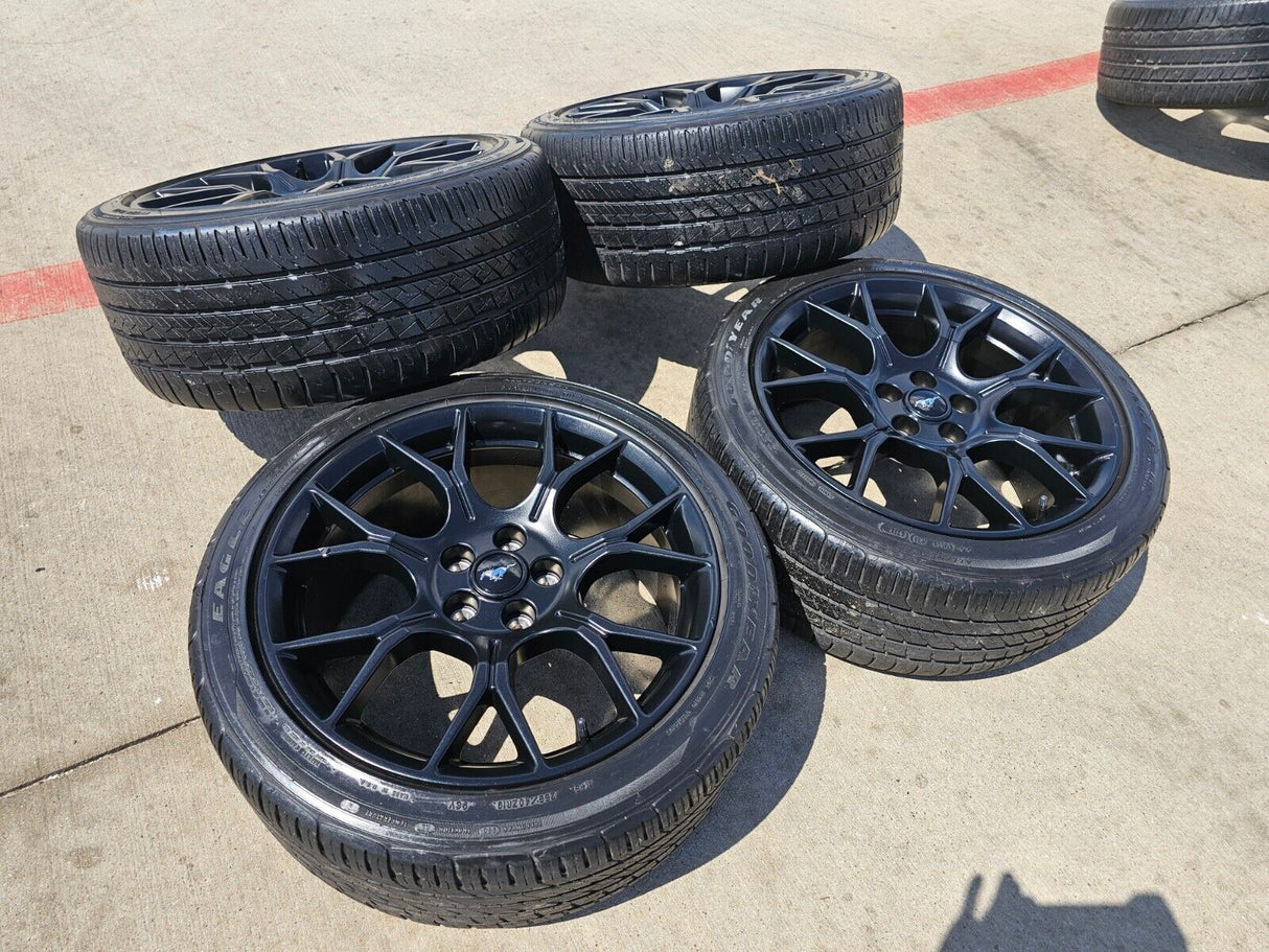 19" Ford Mustang Stealth GT OEM wheels rims 10163 tires Texas Truck Tire