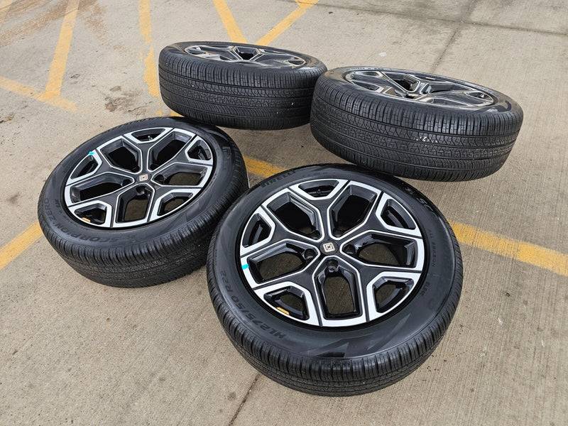 22" Rivian R1T R1S OEM wheels rims tires PT00001895 2022 2023 2024 2025 2026 NEW Texas Truck Tire