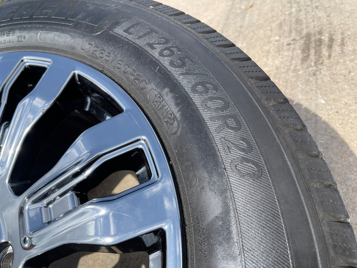 20" Nissan Titan XD OEM 62728 wheels rims tires CHROME DISCOUNTED Texas Truck Tire