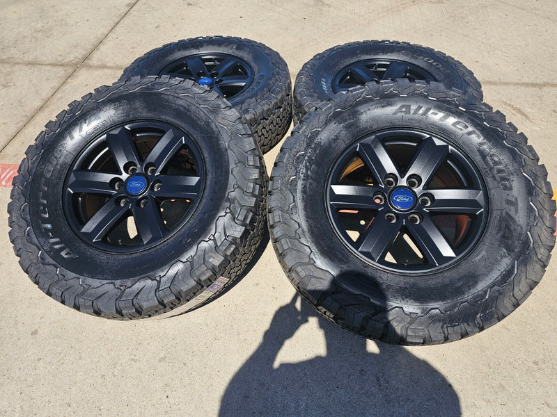 17" Ford F-150 OEM RATTLER Tremor 10339 rims wheels 2024 2025 2026 NEW Texas Truck Tire