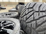 20" Chevy Silverado Trail Boss GMC AT4 2500 OEM 94030 wheels rims NIRTO 34" Texas Truck Tire