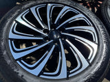 22" Lincoln Navigator OEM 10666 rims wheels BLACK LABEL 2026 BRIDGESTONE NEW Texas Truck Tire
