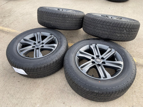 20" Ford F-150 FX-4 PLATINUM OEM rims wheels 10344 Expedition HANKOOK A/T2 Texas Truck Tire