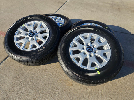 17" Toyota Tacoma 4Runner TRD OEM 94254 10637 wheels rims 2026 FIRESTONE NEW Texas Truck Tire