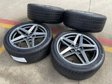 19" Ford Mustang Stealth GT OEM 10595 wheels rims CONTINENTAL 2024 2025 2026 NEW Texas Truck Tire