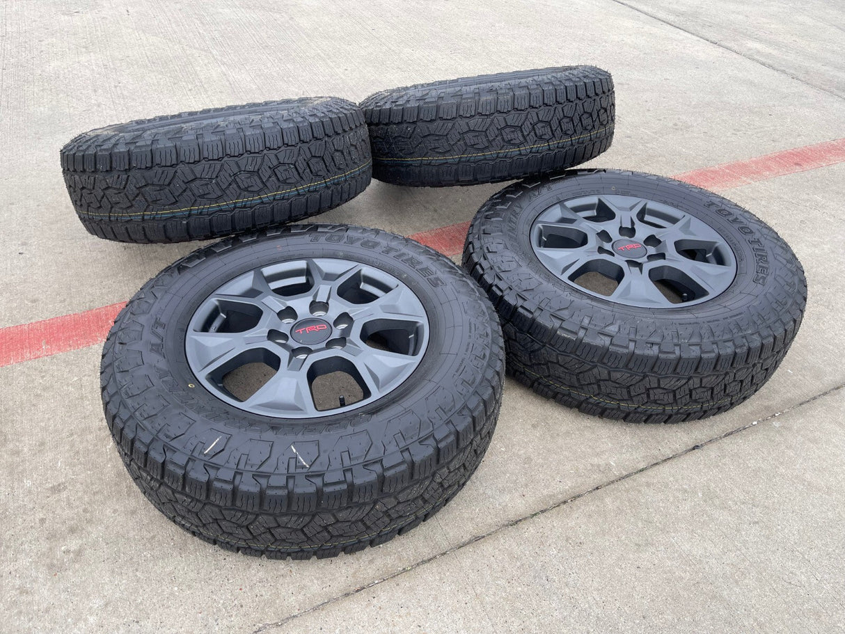 18" Toyota Tacoma Tundra Sequoia Land Cruiser TRD OEM 10544 wheels rims 2026 NEW Texas Truck Tire