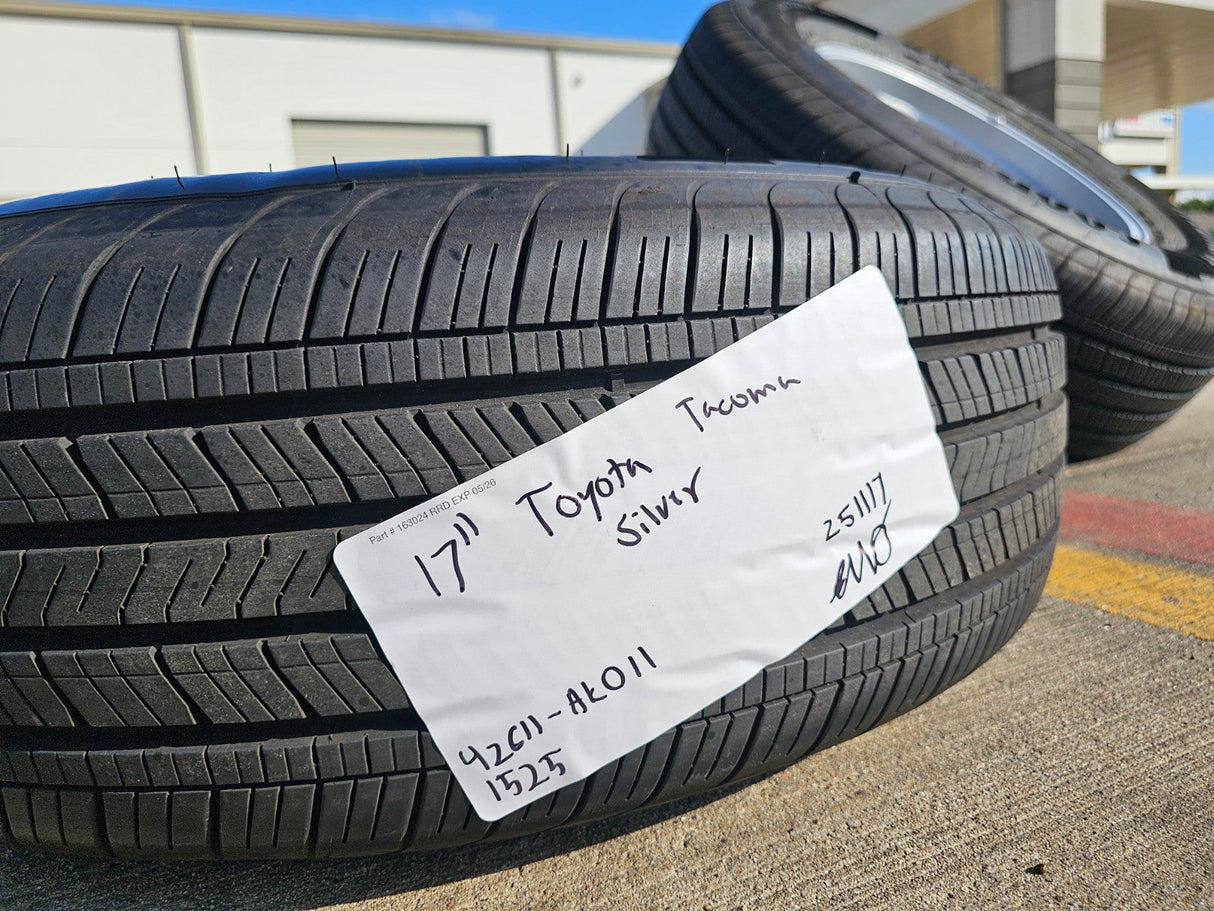 17" Toyota Tacoma 4Runner TRD OEM 94254 10637 wheels rims 2025 2026 GOODYEAR Texas Truck Tire