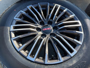 20" GMC Sierra Yukon Chevy Silverado OEM wheels rims 2024 2025 2026 NEW Texas Truck Tire